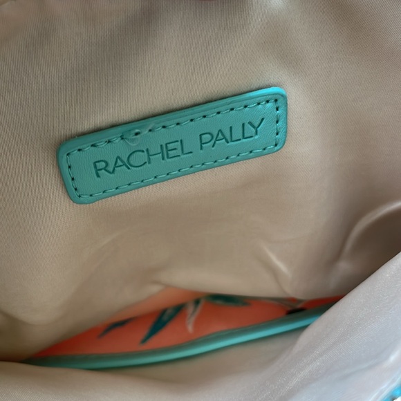 NWOT Rachel Pally canvas leather trimmed clutch - Picture 5 of 5